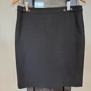 J Crew Gray Stretch Pencil Skirt - size 8​